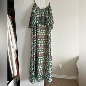 Dulce Carola maxi polkadot dress